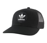 adidas Men's Originals Circle Mesh Snapback Cap, Black/White, One Size
