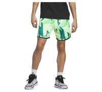 adidas Men's Pantalón Corto Crazy Lite, Green Spark/Black, L 13 CM