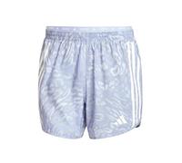 adidas Men's Pantalón Corto Own The Run 3 Bandas, Dash Grey/Violet Tone, XL 18 CM