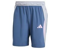 adidas Men's Pantalón Corto Tech Apparel Colorblock, Preloved Ink, S 18 CM