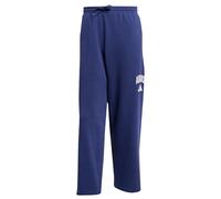 adidas Men's Pantalón de inspiración universitaria, Dark Blue/White