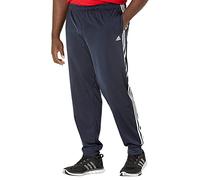 adidas Men's Pantalón Primegreen Essentials Warm-Up Tapered 3 Bandas, Legend Ink/White, 4XL