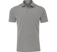 Adidas Men's Performance Primegreen Polo Shirt, Grey Heather, Medium