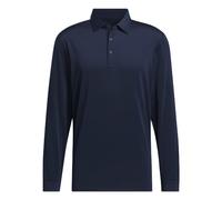 adidas Men's Standard Long Sleeve Polo Shirt, Collegiate Navy, Large