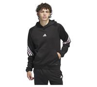 adidas Men's Sudadera con Capucha Basketball Crazy Warm Fleece, Black/White, S