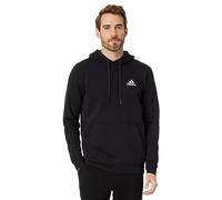 adidas Men's Sudadera con Capucha Essentials Fleece, Black/White, M