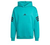 adidas Men's Sudadera con Capucha Future Icons 3 Bandas, Pure Teal, XL