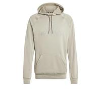 adidas Men's Sudadera con Capucha Game and Go Training Big Logo, Silver Pebble, S