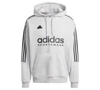 adidas Men's Sudadera con Capucha House of Tiro Fleece, Grey Two/Black, L