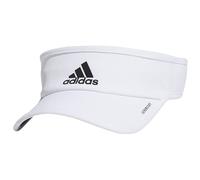 Adidas Men's Superlite Performance Visor, White/Black Reflective, One Size