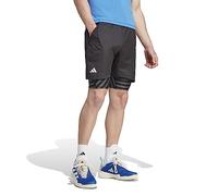 Adidas Men's Tennis New York Two-in-One Shorts, Black, Large