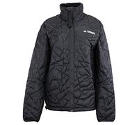 adidas Men's Terrex Full Zip Lightweight Reflective Insulated Jacket, Black Medium