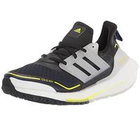 adidas Men's Ultraboost 21 Running Shoe, Legend Ink/Crystal White/Acid Yellow, 10