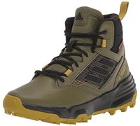 adidas Men's Unity Leather Mid Cold.RDY Walking Shoe, Focus Olive/Black/Pulse Olive, 7.5