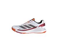 adidas Men's Zapatilla de pádel Crazyquick, Cloud White/Core Black/Lucid Orange, 44