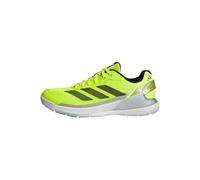 adidas Men's Zapatilla de pádel Crazyquick, Lucid Lemon/Core Black/Silver Metallic, 45 1/3
