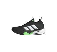 adidas Men's Zapatilla de Training Rapidmove ADV 2 HIIT, Core Black/Cloud White/Lime Burst, 44 2/3