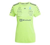 adidas Mercedes - Amg Petronas Formula One Team Team Set Up tee Women, Camiseta Mujer, Solar Green/Black, S