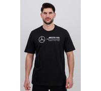 Adidas Hombre Mercedes - AMG Petronas Formula One Team DNA Graphic tee Men, Black/White, XS