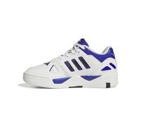 adidas MIDCITY Low Shoes, Zapatillas de Baloncesto Unisex niños, Core White/Semi Lucid Blue/Core Black, 40 EU