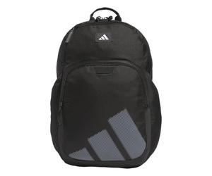 adidas Midway Small Backpack for Women and Men, Durable Laptop Bag, Black/White, One Size