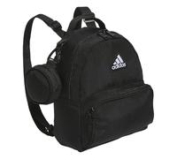 adidas Mini mochila imprescindible, tamaño pequeño para festivales y viajes, Negro/Blanco, Talla única, Mini mochila imprescindible, tamaño pequeño para festivales y viajes