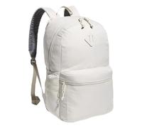 adidas Mochila unisex clásica 3s 4 (paquete de 1), Alumina Beige/Grey Four/5.0, One Size, Mochila clásica de 3 rayas para hombre y mujer, bolsa con funda para portátil