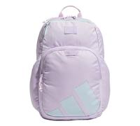 adidas Mochila unisex Midway pequeña para mujeres y hombres, bolsa duradera para laptop, Púrpura ciruela polvo/rosa transparente/azul aguamarina semiflash, Talla única, Midway - Mochila pequeña para