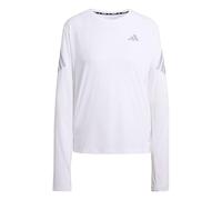 adidas Mujer Adi365 Running Climacool Iconic Long Sleeve Shirt, White, M
