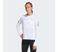 adidas Mujer Adi365 Running Climacool Iconic Long Sleeve Shirt, White, XS