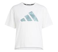 adidas Mujer adi365 Running Essentials Brand Love tee, White, M