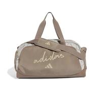 adidas Mujer Adidas Woman Defender Allover Graphic Duffle S Duffel_Bag, Khaki Six/Khaki Three, One Size
