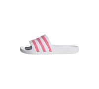 adidas Mujer Adilette Aqua Slides, Cloud White / Rose Tone / Cloud White, 39 EU