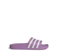 adidas Mujer Adilette Aqua Slides, preloved purple/off white/grey two, 40.5 EU