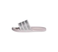 adidas Mujer Adilette Comfort 2.0 Slides Sandal, Almost Pink/Silver Met./Almost Pink, 40.5 EU