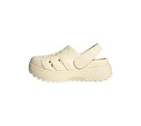 adidas Mujer ADILETTE PLATFORM CLOG, Wonder White/Wonder White/Wonder White, 42 EU