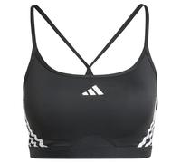 adidas Mujer AeroReact Training Bra, Black, XL