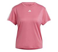 adidas Mujer AEROREADY Train Essentials 3-Stripes tee, Pink Fusion/White, XS