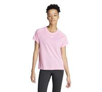 adidas Mujer AEROREADY Train Essentials Minimal Branding Crewneck tee, Bliss Pink, S