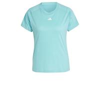 adidas Mujer AEROREADY Train Essentials Minimal Branding Crewneck tee, Mint Ton, XS