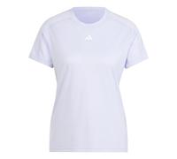 adidas Mujer AEROREADY Train Essentials Minimal Branding Crewneck tee, Violet Tone/White, XS