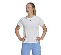 adidas Mujer AEROREADY Train Essentials Minimal Branding Crewneck tee, White, XXL