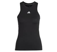 Adidas Mujer AEROREADY Train Essentials Regular 3-Stripes Tank Top, Black/White, M