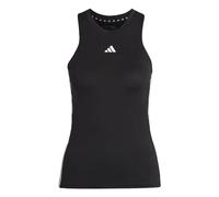 adidas Mujer AEROREADY Train Essentials Regular 3-Stripes Tank Top, Black/White, XXL