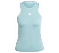 adidas Mujer AEROREADY Train Essentials Regular 3-Stripes Tank Top, Mint Ton/White, L