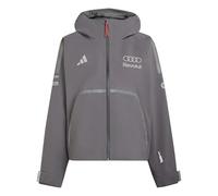 adidas Mujer Audi Revolut Formula One Team 2026 Engineers & Marketing Rain Jacket Coat, grey strata, XL