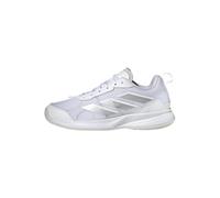 Adidas Mujer Avaflash Low Tennis Shoes, Cloud White/Cloud White/Silver Met, 40 EU