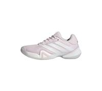 adidas Mujer Barricade 14 Clay Tennis Shoes, Distilled Pink/FTWR White/FTWR White, 37 1/3 EU