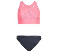 adidas Mujer Big Bars Bikini, Lucid Pink/Legend Ink, 36