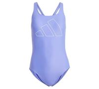 adidas Mujer Big Bars Swimsuit, Cobalt Blue, 42